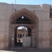 مرمت کاروانسرای تاریخی شهر سبزوار معروف به کاروانسرای عرب ها