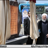  بهرهبرداری از کارخانه پارس فولاد سبزوار با حضور رئیس جمهور