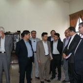 بازدید معاون وزیر ارتباطات از دانشگاه حکیم سبزواری
