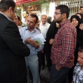 بازدید فرماندار سبزوار از نحوه خدمات رسانی موسسه میزان به مردم