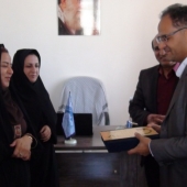 تجلیل فرمانداری و اداره فرهنگ و ارشاد اسلامی سبزوار از خبرنگاران