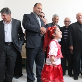 گزارش تصویری افتتاح آموزشگاه 12 کلاسه اکرم مشایخی در سبزوار