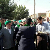 جشن شال اندازی سادات در روستای پادر سبزوار
