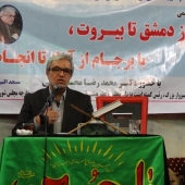 نشست صمیمی با محمد رضا محسنی ثانی در مسجد النبی سبزوار