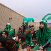تعزیه خوانی تاسوعا و عاشورا در روستای تاریخی مزینان