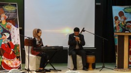 در ادامه برنامه دو تن از هنرمندان موسیقی<a href="http://www.asrarnameh.com/index.php" class="seo"> سبزوار </a>به اجرای برنامه پرداختند