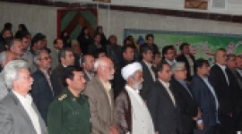 حضور محمدرضا محسنی ثانی در همایش روز ملی شورا در سبزوار