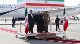 دکتر حسن روحانی رئیس جمهور ایران روز یکشنبه 16 اردیبهشت 97 سفر خود به خراسان رضوی را با ورود به فرودگاه سبزوار آغاز کرد