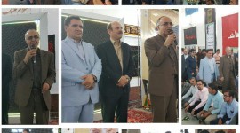 دکتر حسینی معاون وزیر فرهنگ و ارشاد اسلامی هم خود را به  جمع دوستداران شریعتی درمزینان رساند
