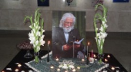 آیین چهلمین روز درگذشت استاد حمید سبزواری با همایش شعر و ادب و نمایشگاه خط نگاره